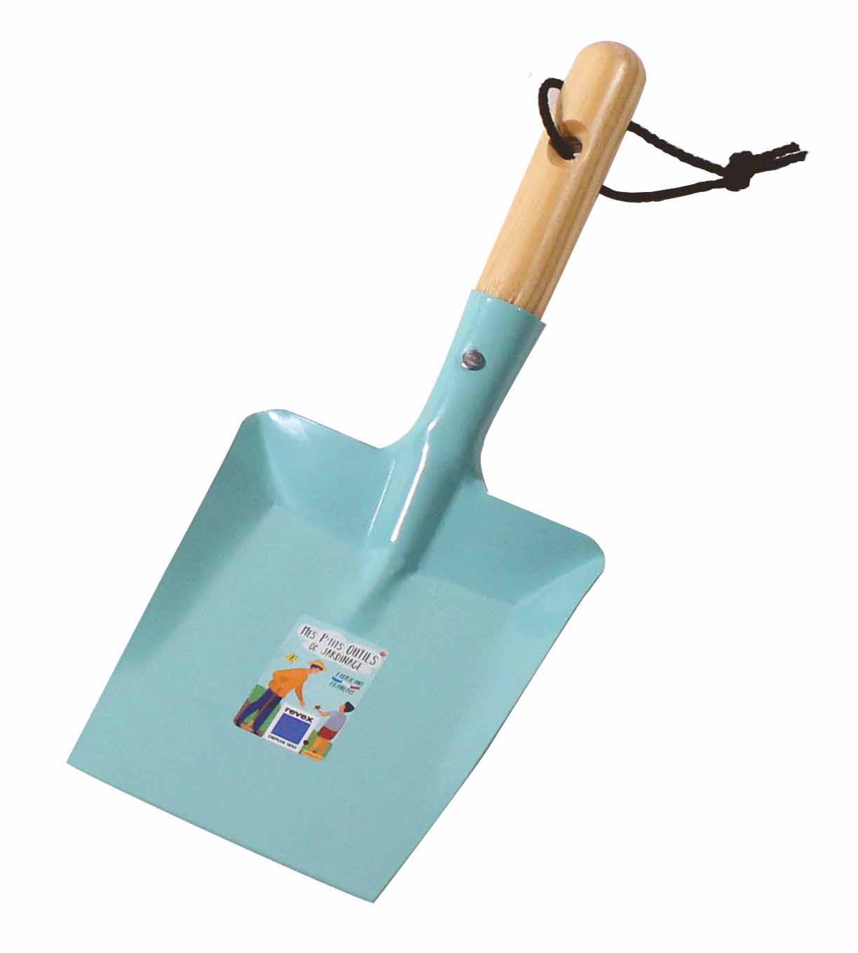Pelle à poussière junior bleue